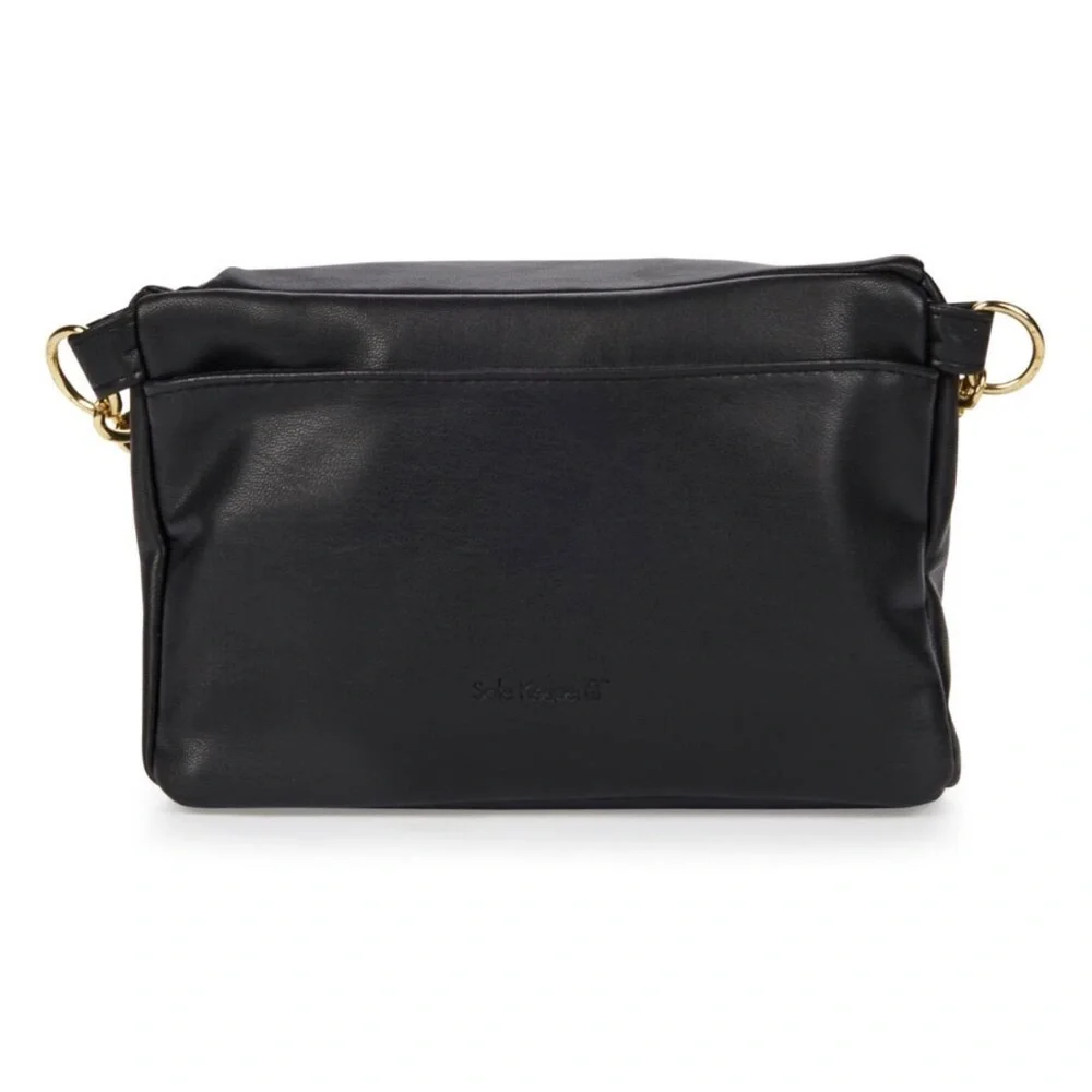 Mundi Connie Black Quilted Crossbody - Picture 3 of 12